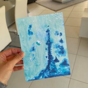 Aquarelle Blue lagon